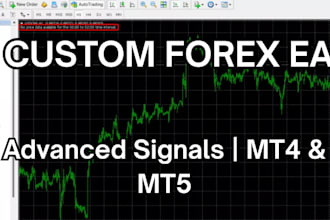 develop a custom forex trading algorithm