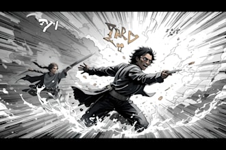 create a motion comic for your comic or manga