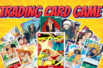 do card game design trading card game playing card game template tcg logo