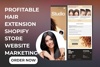 generate hair extension leads build replo shopify store hair extension website