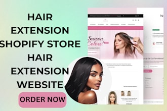 build hair extension shopify store hair extension website extension marketing