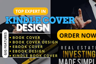 do professional book cover design ebook cover design kdp book cover design