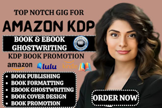do ebook ghostwriting amazon book formatting kdp book publishing book editing