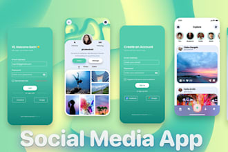 do social media app like instagram,social chat app,dating app,live streaming app