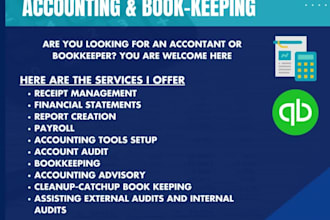 do managerial accounting, financial accounting, bookeeping