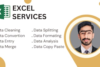 clean, merge, format, split excel data