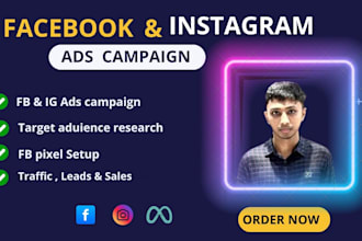 manage facebook ads to generate sales and leads