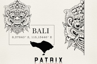 create unique flash tattoo design