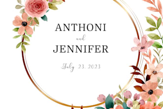 do memorable, anniversary, wedding and monogram logo design