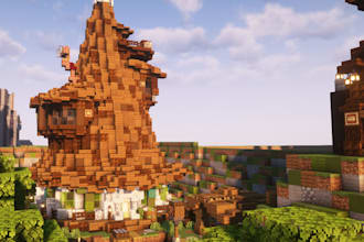 build in minecraft any build you wish