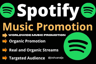 do spotify music promotion organic promotion run ads campaign