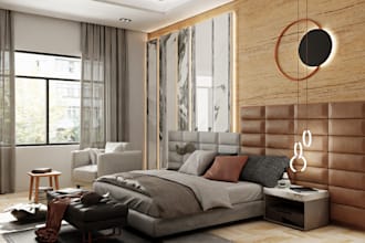 redesign lent studio apartment, house interior 2d layout, luxury villa interior