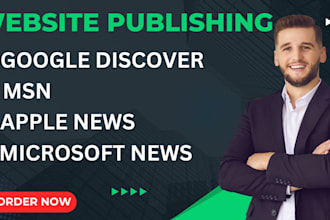 publish and rank your website on google discover