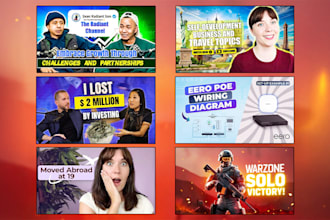 do yt thumbnail designer, youtube thumbnail design, yt thumbnail