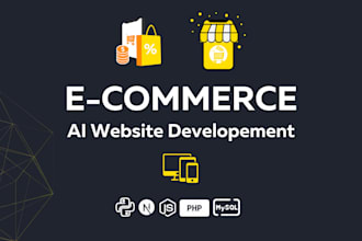 develop online store and ecommerce ai website