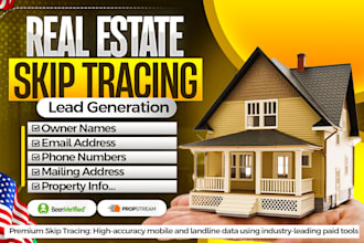 provide skip tracing services for real estate business