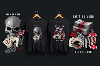 do unique custom t shirt, typography, graphics and streetwear t shirt design