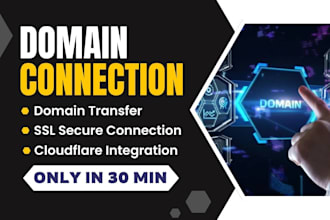 connect domain domain to any website in 30 minutes