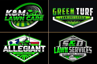 design unique agriculture, landscape and lawn care logo or any graphics design