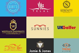 design luxury fashion and clothing brand logo