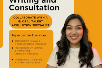 edit and optimize your CV for job success