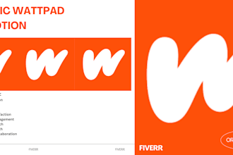 do massive promotion for your wattpad story, comic book, novel