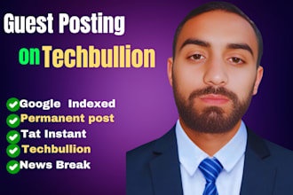 write and publish article on techbullion and news break