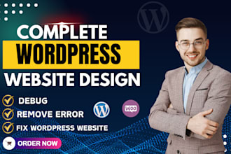 debug and fix wordpress website errors remove malware or viruses