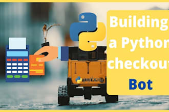 build automated pokemon cards bot, tcg player bot, tiktok live auto checkout bot