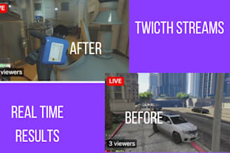 organically promote your twitch live viewers and channel growth