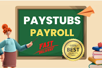 do paystub, check stub, stubs, w2, 1099 and 1040