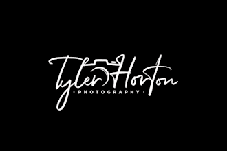 do excellent photography, studio, photo shoot, videography center logo design
