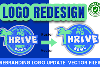 revamp, redesign, edit and update logo and brand identity