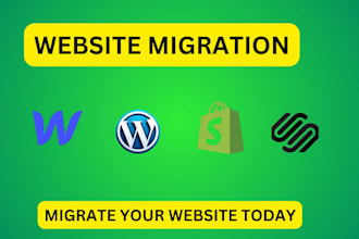 migrate your website to squarespace with responsive, SEO optimized design