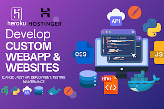 develop a secure and scalable web app using django with rest API