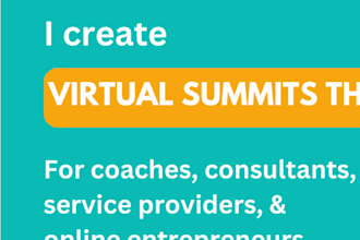 produce your virtual summit or event
