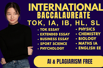assist with math ia and ib