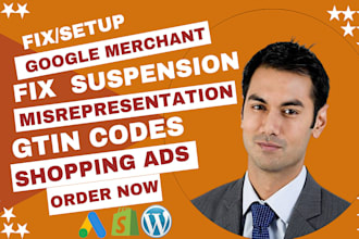 fix google merchant center misrepresentation suspension gtin shopping ads