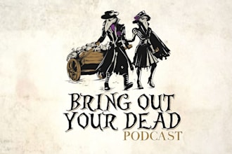 design bring out dead plague doctor logo