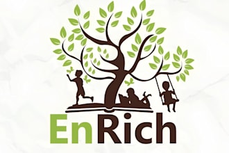 design childcare, daycare, baby shop, school and kids logo