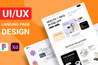 design a clean and professional website UI in figma