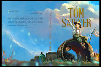 draw you professional book illustration and cover