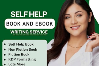 be self help ebook ghostwriter, ghostwriting, self help ebook writer, kdp writer