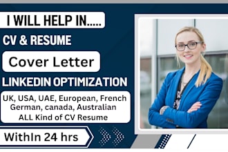 create CV resume design maker writing UK USA german canada europass ats resume