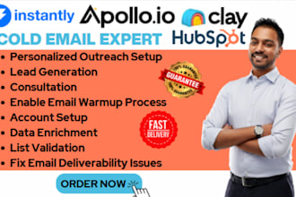 set up automation workflows and management in apollo io clay com instantly ai