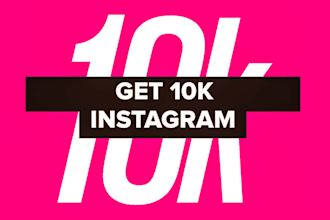 instantly gain 10,000 organic followers on instagram