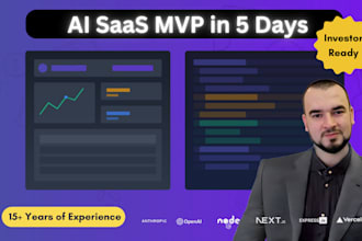 build your ai saas platform mvp or prototype poc in 5 days