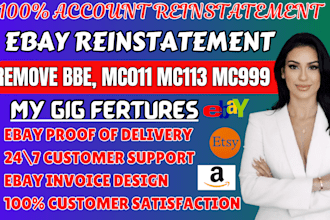 reinstate ebay account suspension remove mc001 mc172 mc113 restriction bbe irn