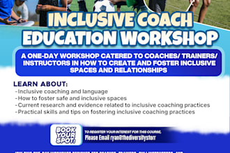 design engaging sports flyer and educational flyer
