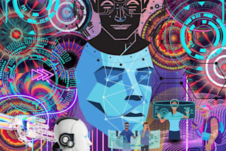 design stunning posters through creativity and abstract or psychedelic art